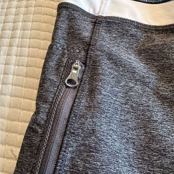 Lululemon grey, Inspire Tights with tie dye waistband. - Picture 7 of 8